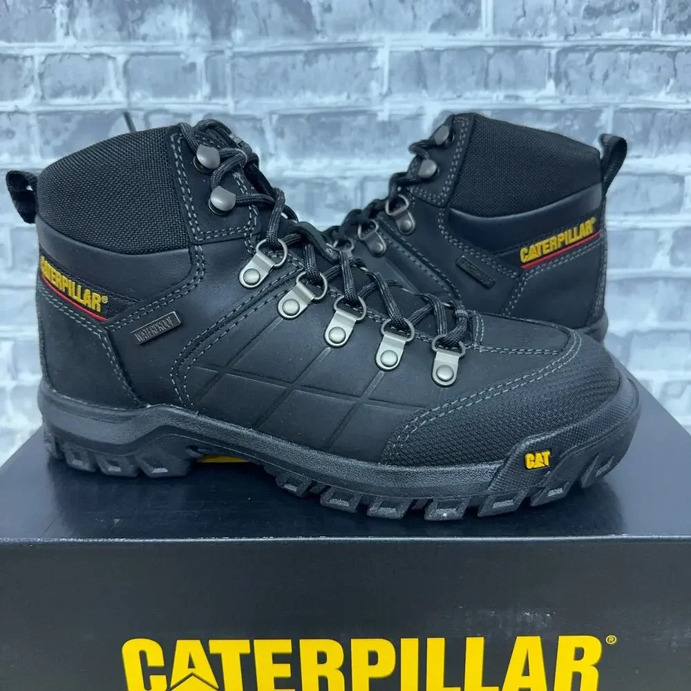Caterpillar Men Threshold Waterproof Soft Toe Work Boot P74129 Mens Size 7 New